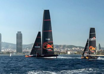 America's Cup / Alinghi Red Bull Racing lands in Jeddah, setting up Red Sea training base for November