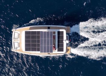 Silent 55 solar panels set green new trends in modern yachting