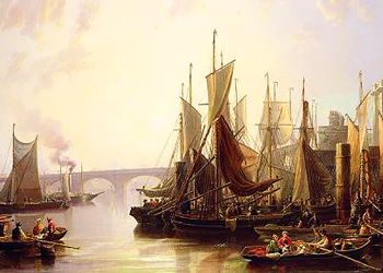 Londra 1665, barche e navi nell'anno della peste