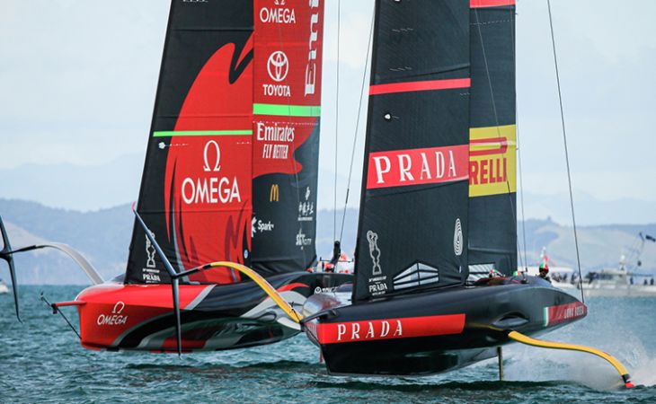 36th America's Cup - The defender takes 2 points lead on Day 5