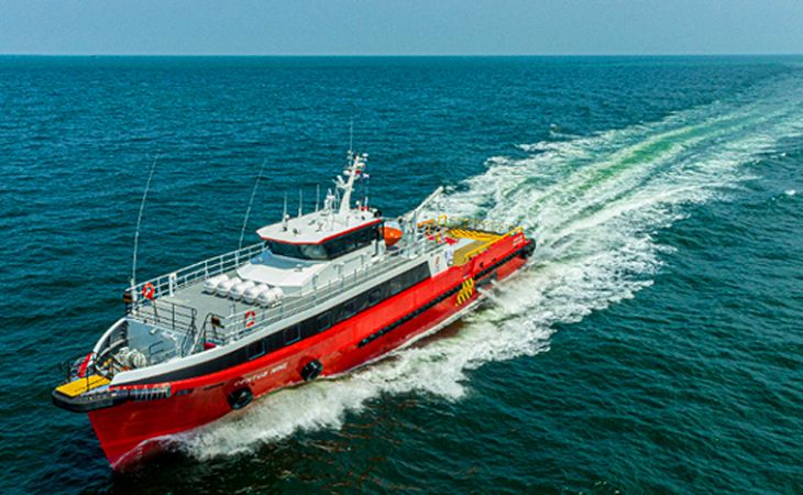 Strategic Marine wins additional order for new 42m Fast Crew Boat from Centus Marine