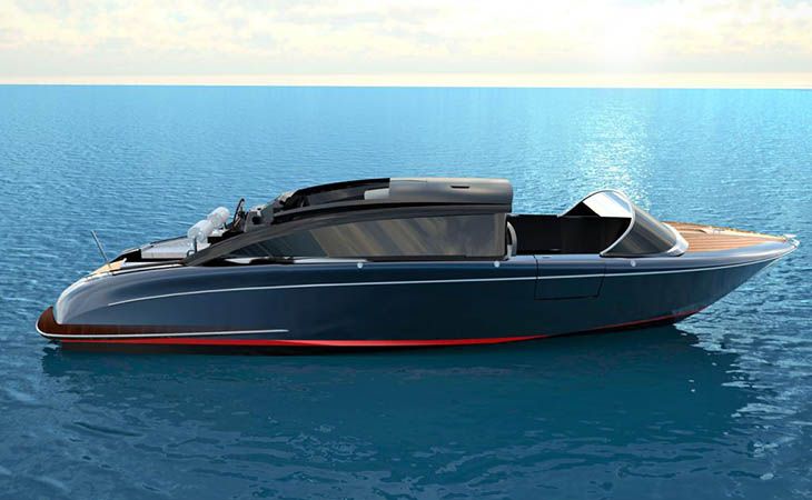 Wooden Boats LimoTender BLU 8.3m pronto al debutto al Monaco Yacht Show 2023