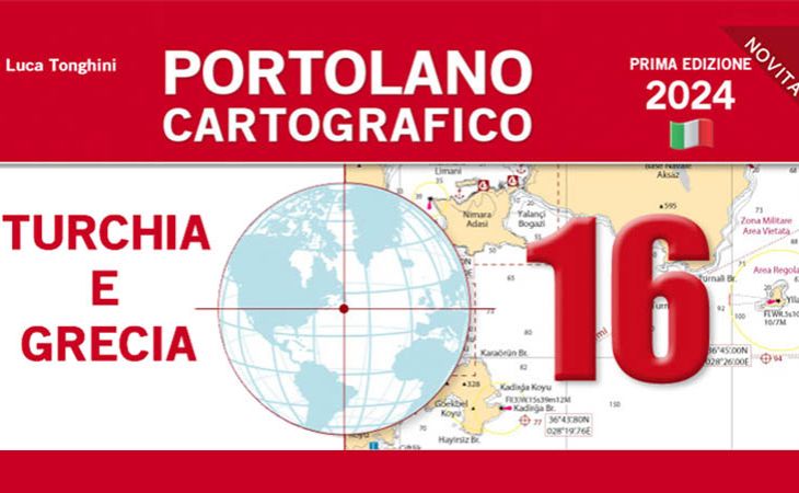 Luca Tonghini - PORTOLANO CARTOGRAFICO 16 TURCHIA E GRECIA - Da Marmaris a Finike - Isole di Rodi e Kastellorizo
