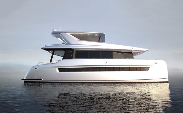 Soel Yachts presenta il catamarano elettrico-solare Senses 62