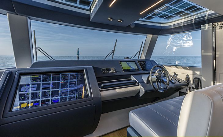 Onyx Marine Automation, Team Italia Group, svela i dettagli della plancia a bordo di Extra 86