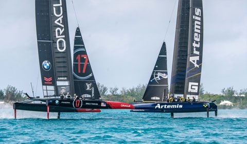 35 days to go until the start of the 35th America's Cup