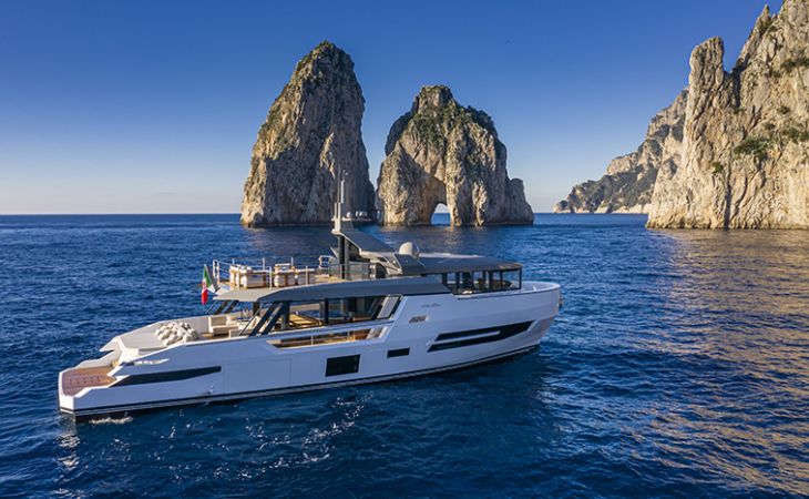 Arcadia Yachts al Monaco Yacht Show con lo Sherpa 80 ''Mabelle''