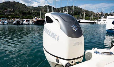 Salone Nautico di Genova 2018 - Lo stand Suzuki: il ''Touch point'' di chi vive il mare con passione