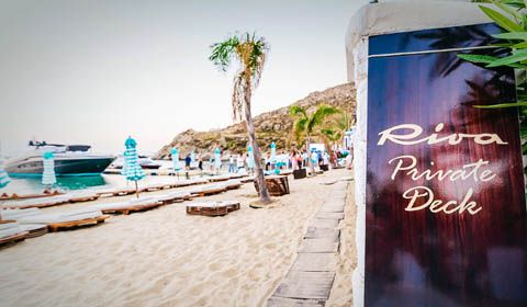 Riva Private Deck 2017 opens in Mykonos at Nammos beach club 