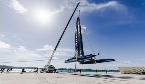 Artemis Racing launch their America's Cup Class yacht