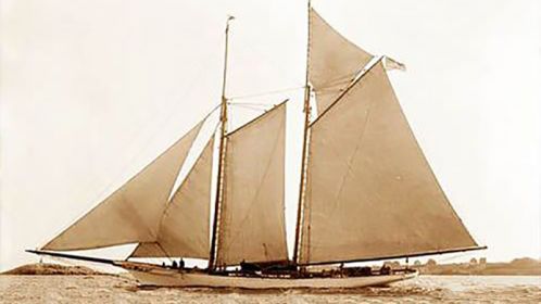 Lo schooner America, 1851