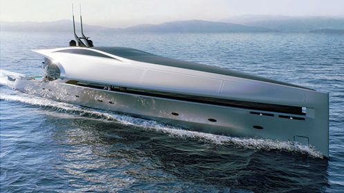 Futuristic 71m superyacht concept Unique 71 revealed by Denison Yachting and SkyStyle