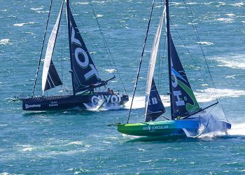 The Ocean Race: ocean microplastics found to be rife by teams sailing around the world