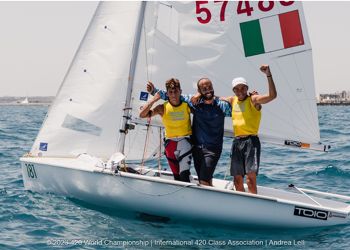 Yacht Club Italiano: Alessio Cindolo e Marco Dogliotti campioni del mondo della Classe 420