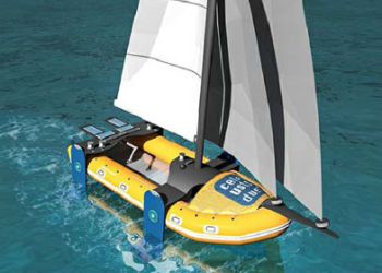 Progetto di una barca a vela gonfiabile con Foils: Celeusta due0 e Celeusta due1
