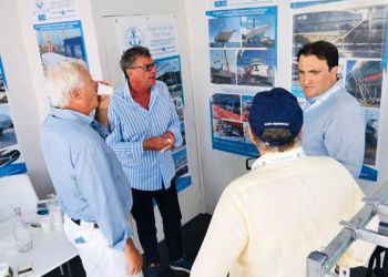 Naval Tecno Sud Boat Stand al Cannes Yachting Festival 2022 con nuovi prodotti