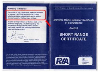  Il certificato di Operatore Radio Marittimo GMDSS, imposto a livello internazionale dall’ITU e dall'IMO *
