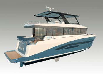 Innovative all-electric 20m Eegle gets superyacht-standard interiors designed by BYD