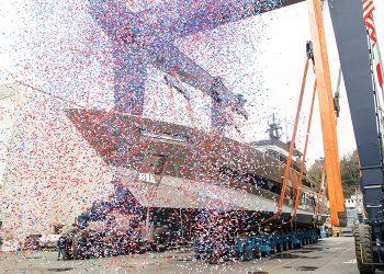 Secondo varo dell'anno per Baglietto: lo yacht custom superfast Francesca II è sceso in acqua per la prima volta