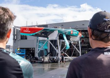 37^ America's Cup: svelata la nuova barca da regata AC75 dell'Emirates Team New Zealand