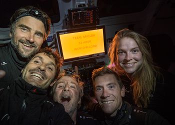 The Ocean Race Leg 5: record breaking pace towards Aarhus