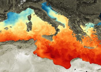 Il Mediterraneo un'area a rischio termico
