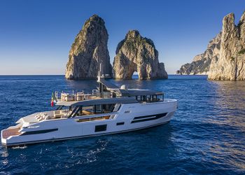 Arcadia Yachts al Monaco Yacht Show con lo Sherpa 80 ''Mabelle''