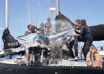 Ocean Globe Race: Marie Tabarly sul suo Pen Duick VI vince la terza tappa del Mcintyre OGR