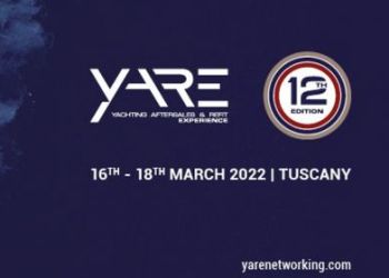 YARE 2022: Refit e Yachting Industry. Viareggio, 16 al 18 marzo 2022