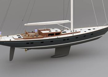 New 95-foot sailing superyacht Project Ouzel is taking shape under MCM Newport management