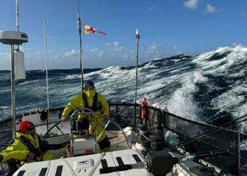 Ocean Globe Race heading deep South! beyond the Roaring 40's