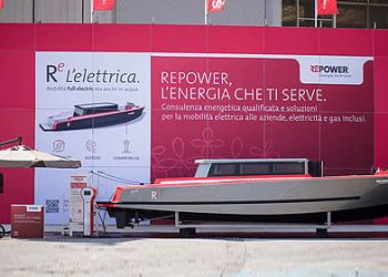 Repower presenta al Salone Nautico di Genova la sua prima imbarcazione ''Full Electric'' 