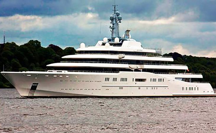Eclipse yacht, la nave di Roman Abramovich