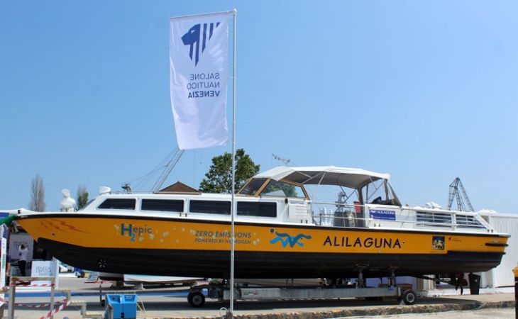 Salone Nautico di Venezia: arriva ''Hepic'' la prima barca a idrogeno per il trasporto passeggeri in Laguna