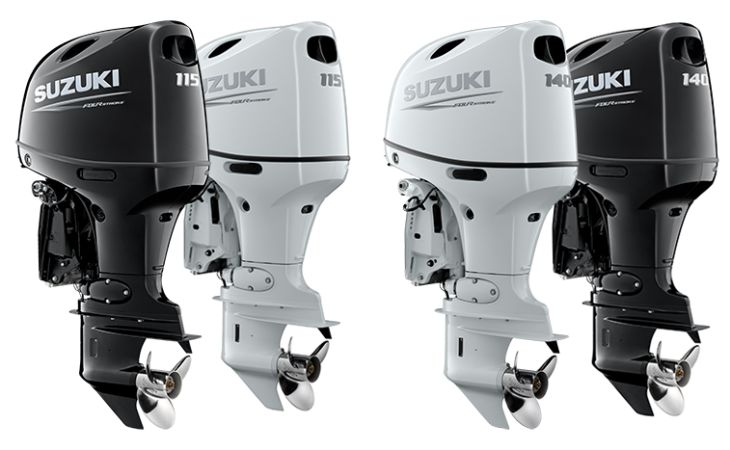 Suzuki presenta i nuovi fuoribordo a 4 cilindri DF115BG / DF140BG 