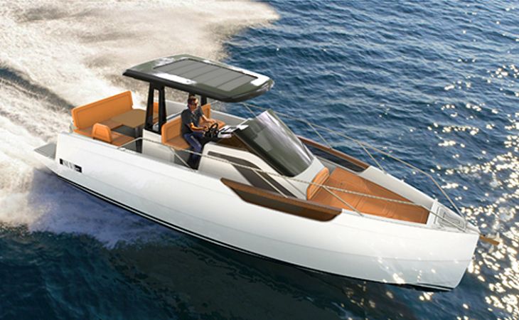 BYD designs the ultimate summer boat: the Nuva M9 Open
