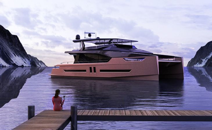 Alva Yachts introduces Ocean Eco 90 all-electric catamaran