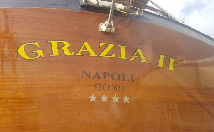 Il Cantiere Postiglione riporta in mare lo storico yacht in legno ''Grazia II''