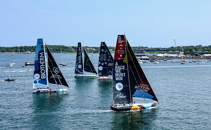 The ocean Race: Team Malizia wins Newport In Port Race and leads fleet towards the open Atlantic