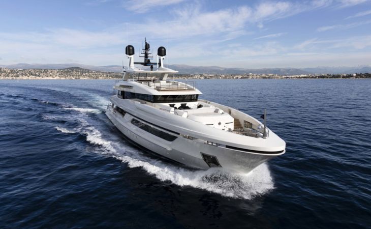 Baglietto kicks off the yachting season in Cannes with its 48-meter Motor Yacht Andiamo