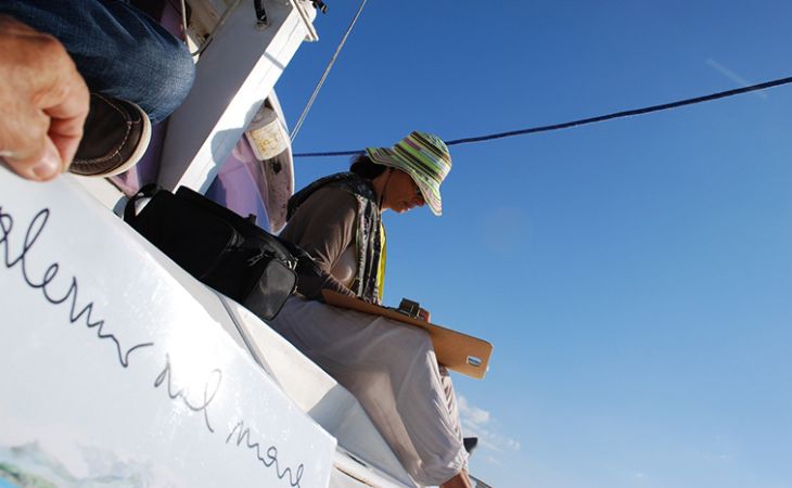 Palermo dal Mare 2020: il laboratorio galleggiante di immagini e parole veleggia verso Trapani