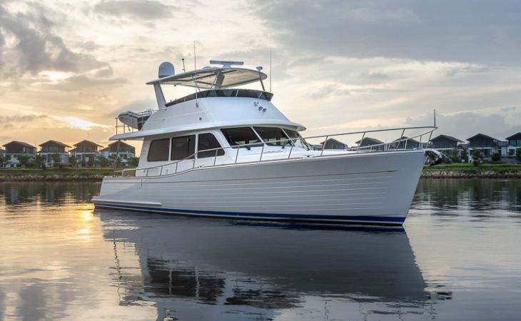 Grand Banks 54 set world debut at the 2020 Palm Beach International Boat Show