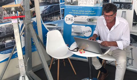 Naval Tecno Sud al Cannes Yachting Festival con le sue strutture ''Made in Italy''
