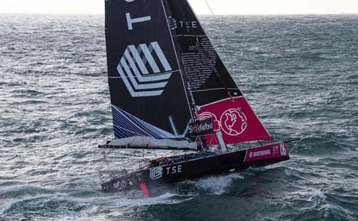 Vendée Globe - Sore but determined Alexia Barrier struggling with back injury