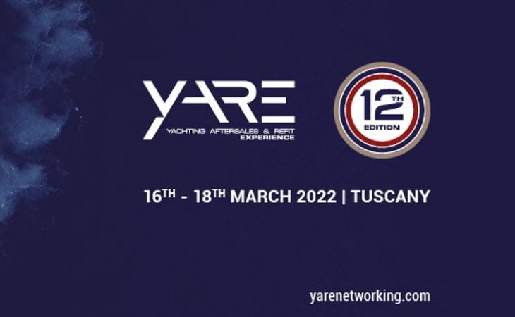 YARE 2022: a Viareggio dal 16 al 18 marzo l'appuntamento internazionale della yachting industry