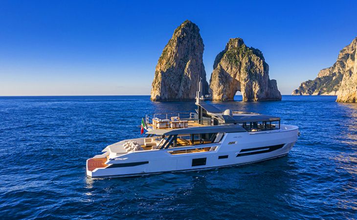 Arcadia Yachts: SHERPA 80 XL selezionato nell'ADI Design Index 2020