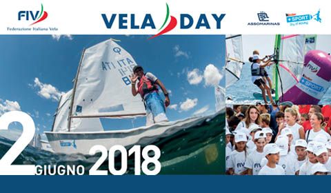 Vela Day 2018: torna il 2 giugno l'appuntamento promozionale della Vela