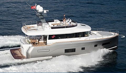 Sirena 58 designed to maximize liveaboard space and performance