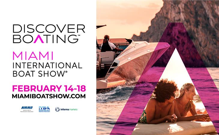 Discover Boating Miami International Boat Show: 14 - 18 febbraio 2024 - Miami, Florida 