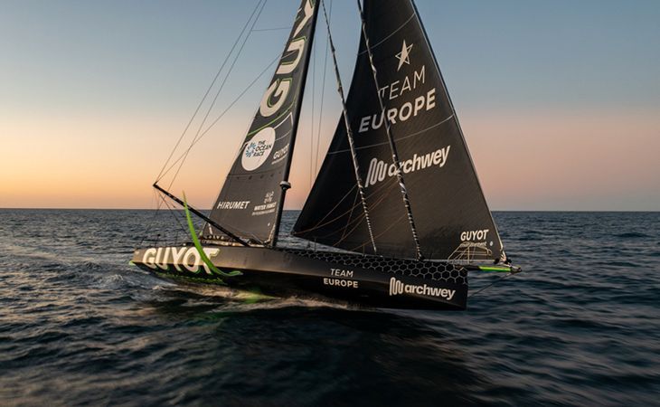 The Ocean Race: GUYOT environnement - Team Europe will suspend racing and return to Cape Town